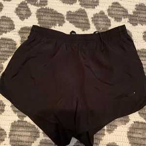 Dri- fit all black Nike wind shorts